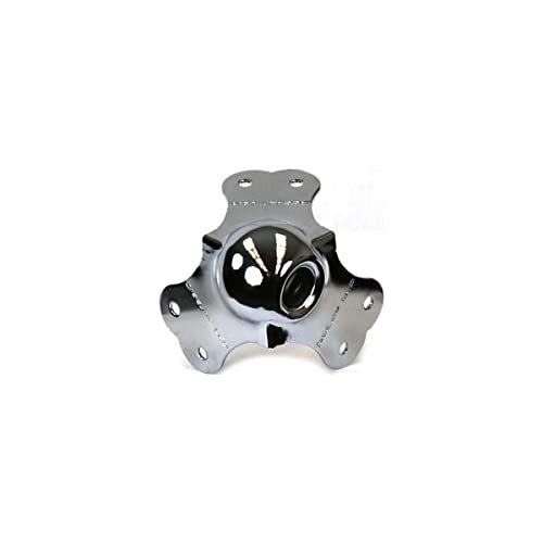 Robust Flight Case Hardware-big And Stackable Ball Corner Three Leaf System With Approximately 3-in Length Per Leaf Chrome Plated 14 Gauge Steel Ball Corner DEEJAYLED TBHBIGSTACKCORNE