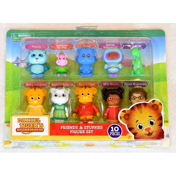 Daniel Tiger's Neighborhood - Friends & Stuffies exclusive figure set 10 piece