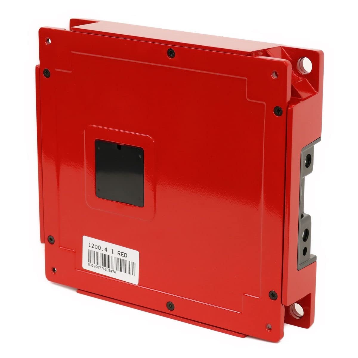 4-Ch. Vehicle Audio Bass Amplifier - 300W D Class High-Powered Mono Bass Amp w/Subsonic Filter & Low Pass Filter Stable @ 1 Ohm, LED Indicators, Sound Specialization, RED - BANDA 1200.41OHMRED