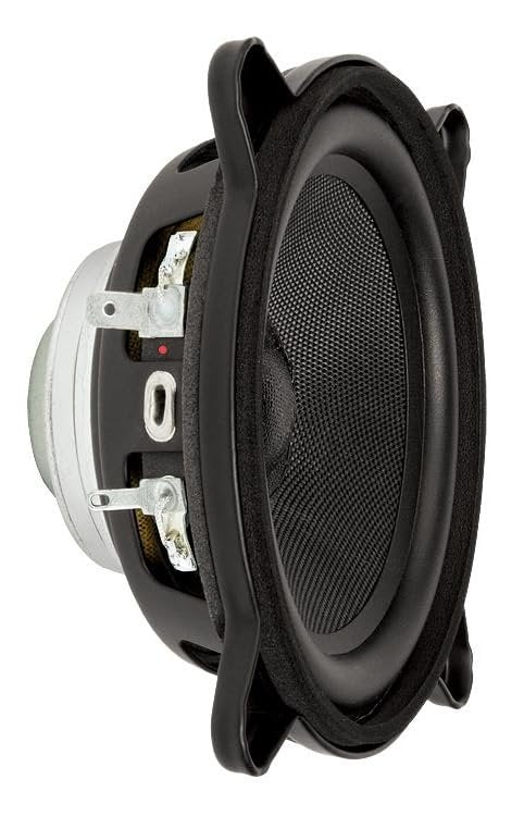 Faital Pro 4FE32-8 4-inch Mid Bass Woofer 8-Ohms Compact Low-Frequency Loudspeaker Professional Home Car Audio Speaker Applications 30W Rms 60W Max