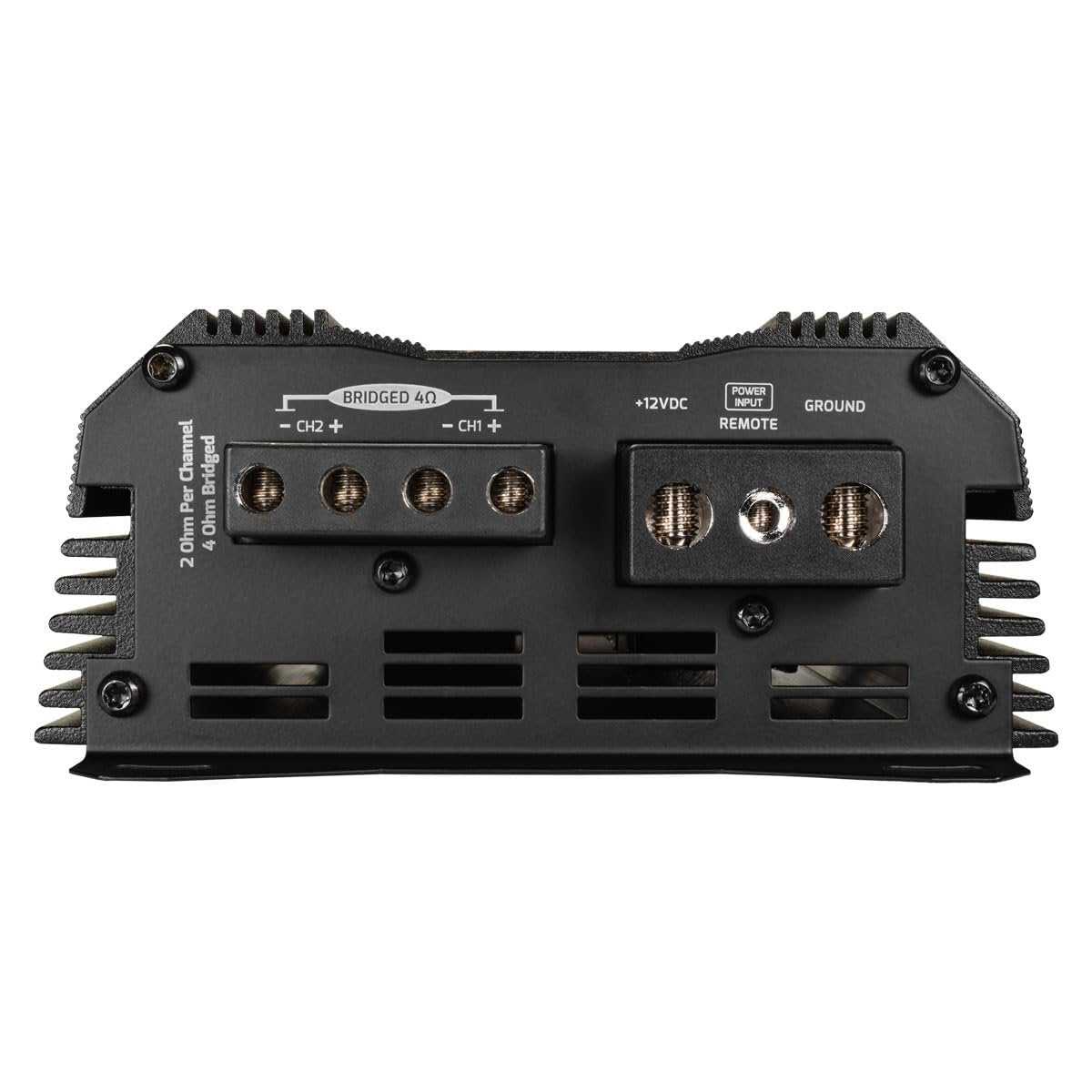 PRV Audio MDX2000.2 2 Ohm Mini 2 Channel Car Audio Amplifier 2X 1000 Watts RMS at 2 Ohm - Bridged 1CH 2000 Watt at 4 Ohm for Powersports, Motorcycles, ATV, for High Power Stereo Speaker Systems