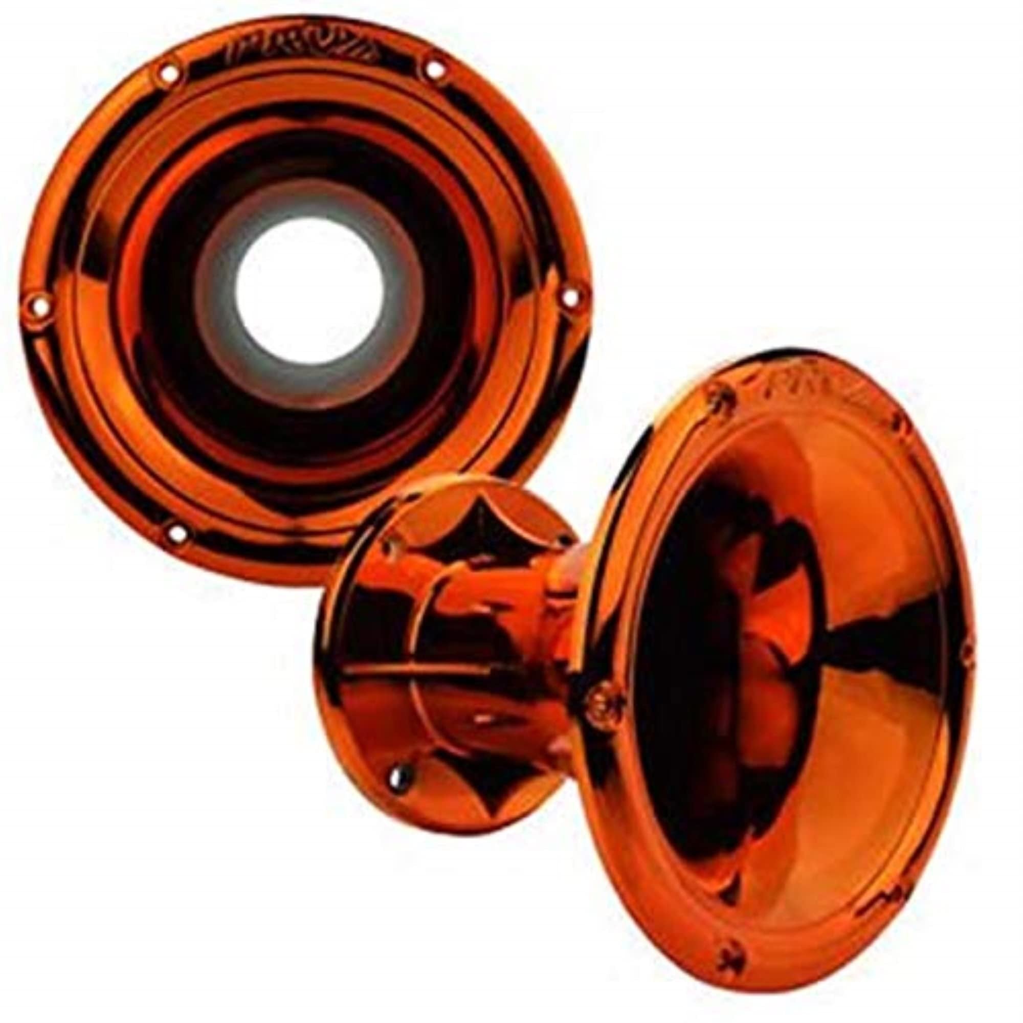 Orange Bolt-on Horn Flare with 2-in Thro