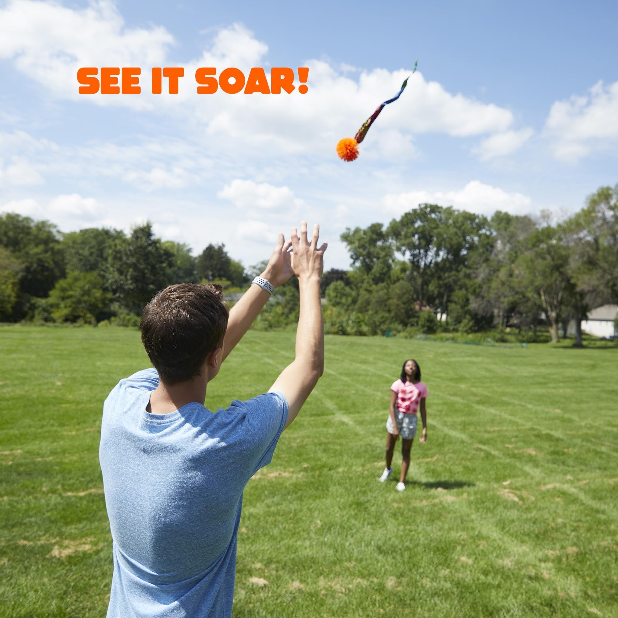 Koosh - Comet - Easy to Catch and Throw Ball - Outdoor Sports Toy - for Adults and Kids Ages 3 and Up