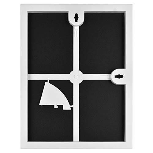 MCS Format Document Frame, Diploma and Certificate Frame, White, 8.5 x 11, 6-Pack