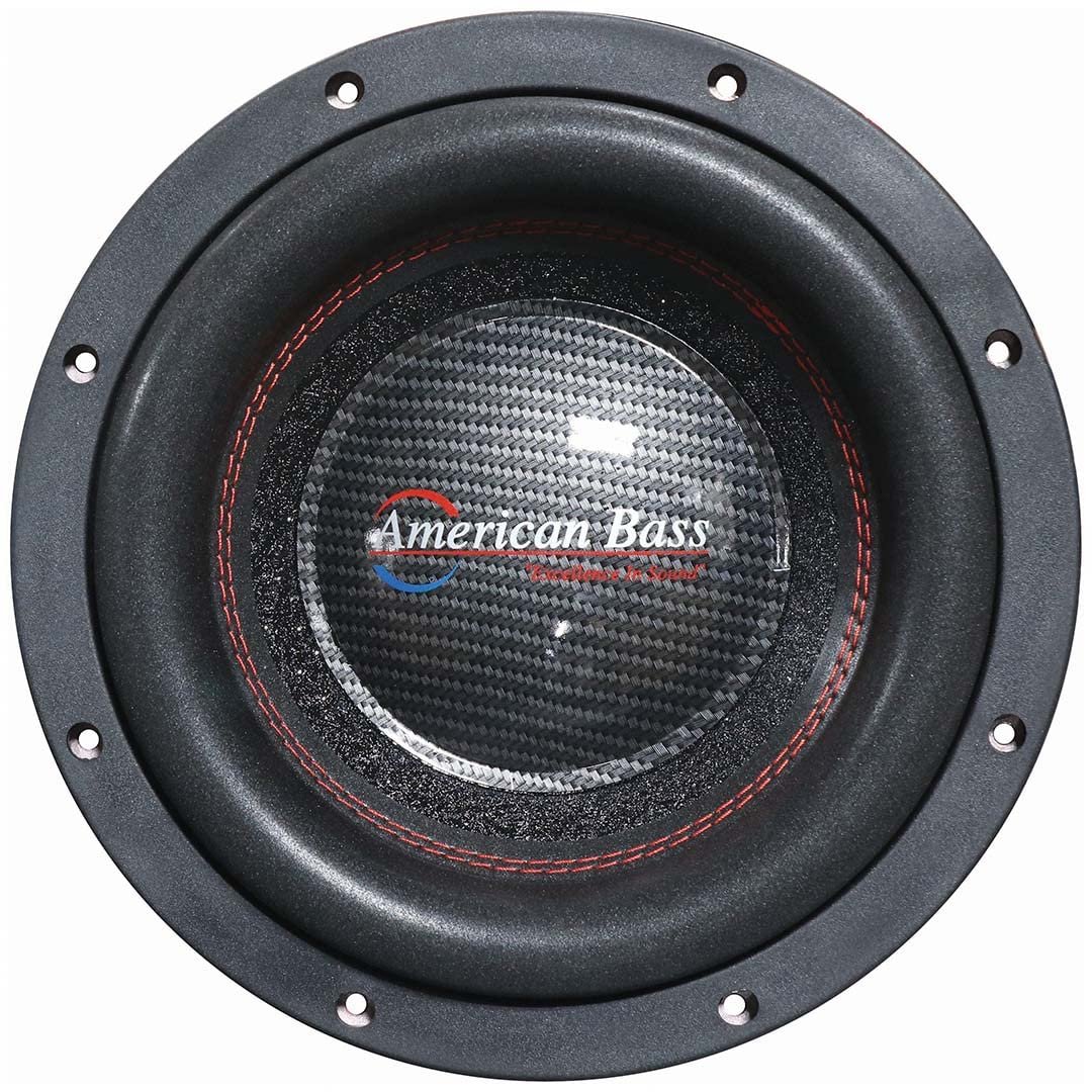 AMERICAN BASS Hawk 10 Inch Subwoofer 1500 Watt RMS and 3000 Watt Max Power, 4 Ohm Impedance, 200-oz Magnet, and 3-inch Voice Coil, Pack of 1