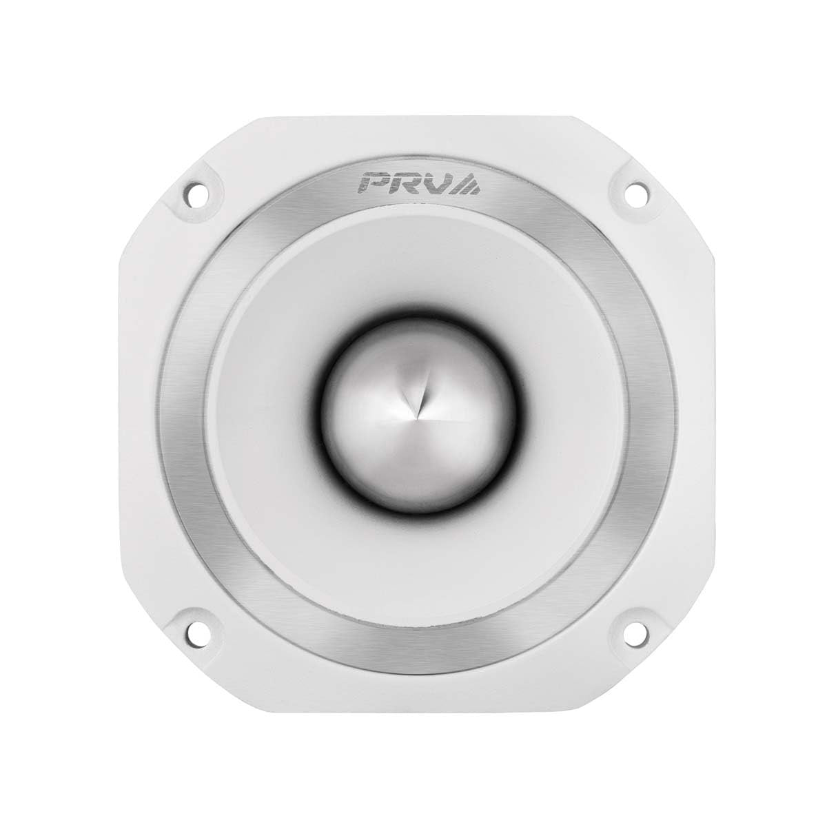 PRV AUDIO TW700Ti White 4 Inch Titanium Bullet Tweeter TW700Ti White 240 Watts, 8 Ohm Super Tweeter, Built-in Capacitor Pro Audio High Frequency Driver (Single)