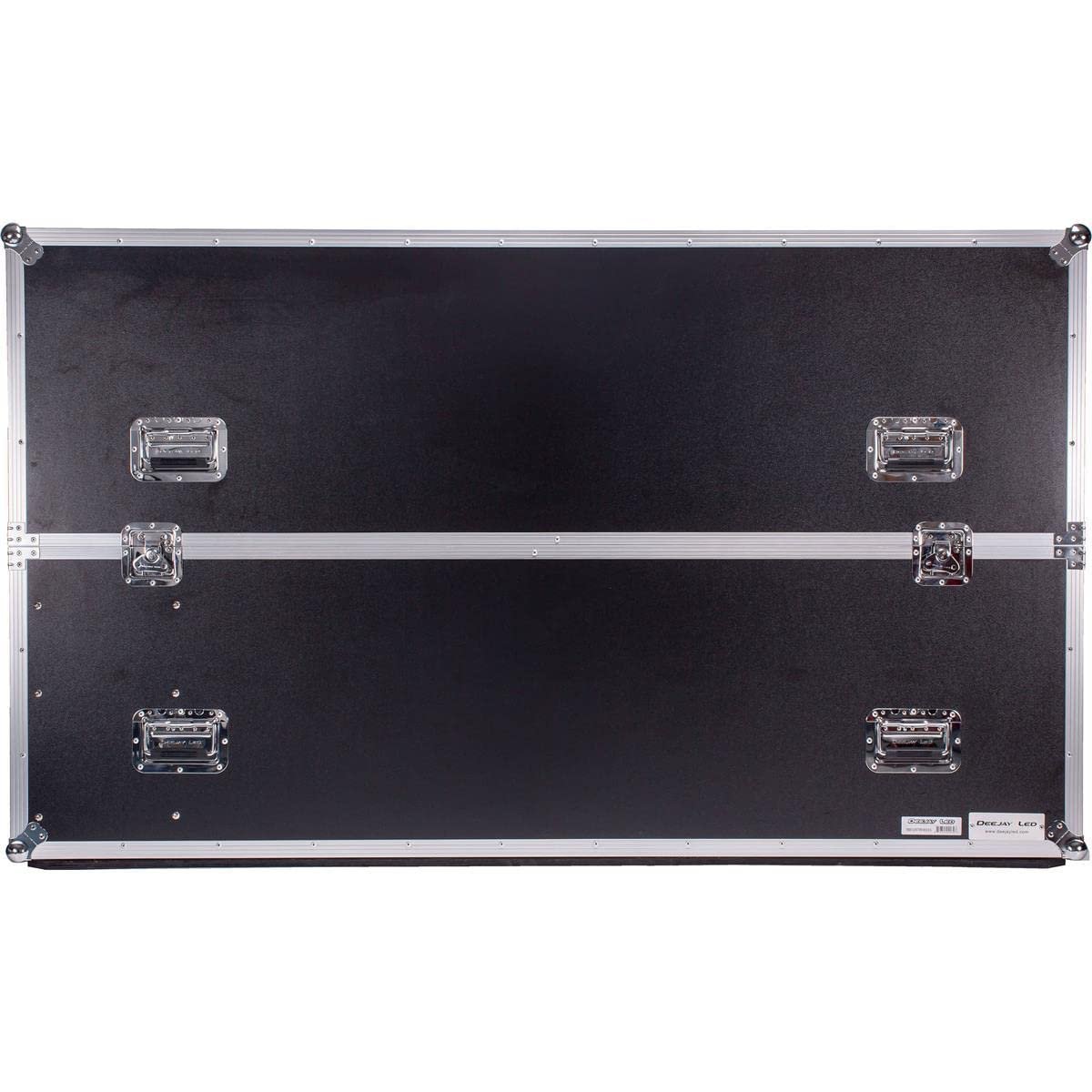 Durable Fly Drive Case For One 70 Inch LED or Plasma Display with 3.5-Inch Caster Board Complete with Removable Foam Lining Allows For Many Storage Alternatives DEEJAY LED TBH1LED70WHEELS