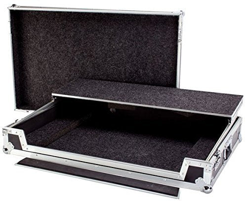 DEEJAY LED Fly TBHDDJRZXWLT Drive Case For Pioneer DDJRZX Pro DJ Controller or Similarly Sized Equipment w/Laptop Shelf with Wheels