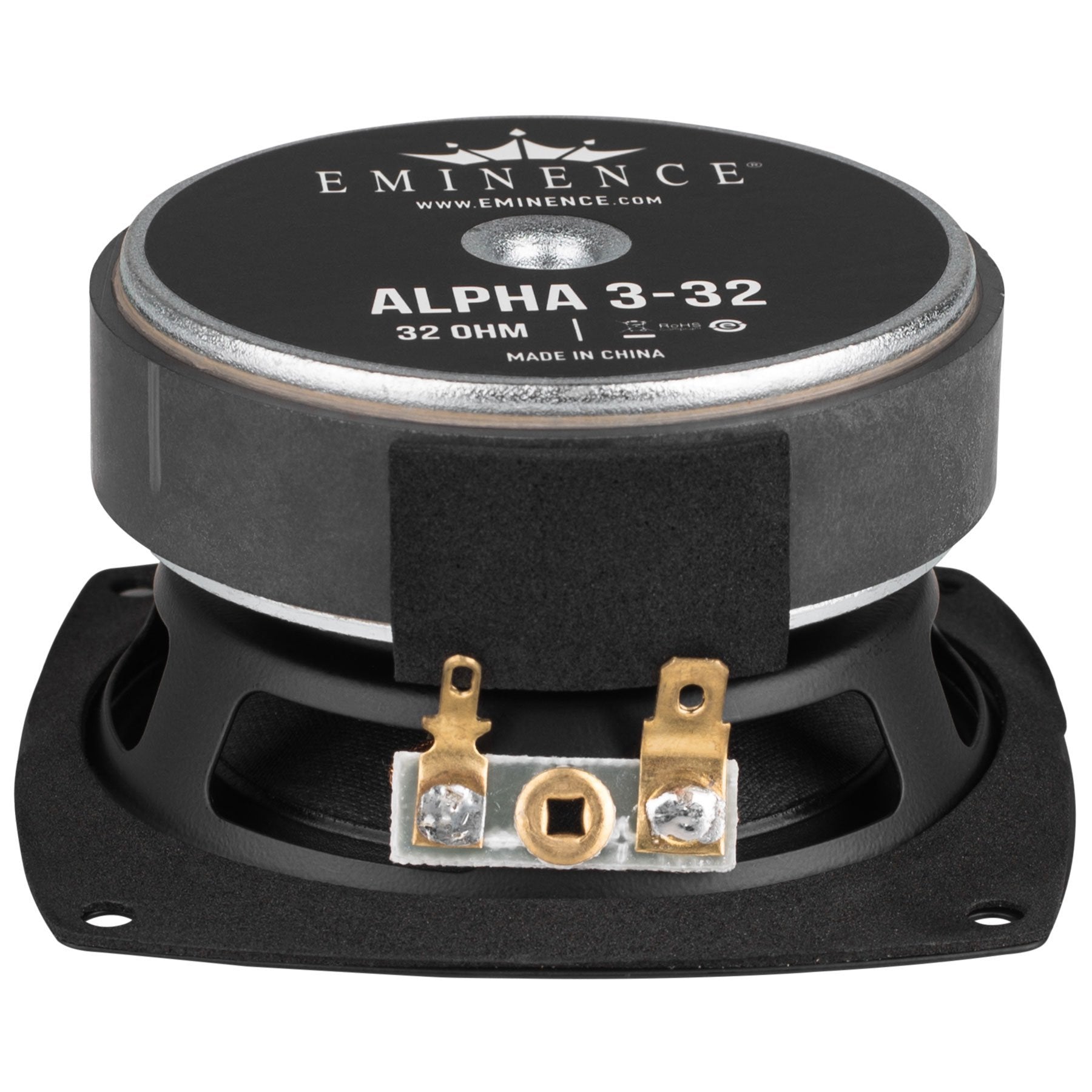 Eminence Speaker Alpha 3-32 3" Full-Range Speaker 32 Ohm,Block,Alpha 3-8Ω