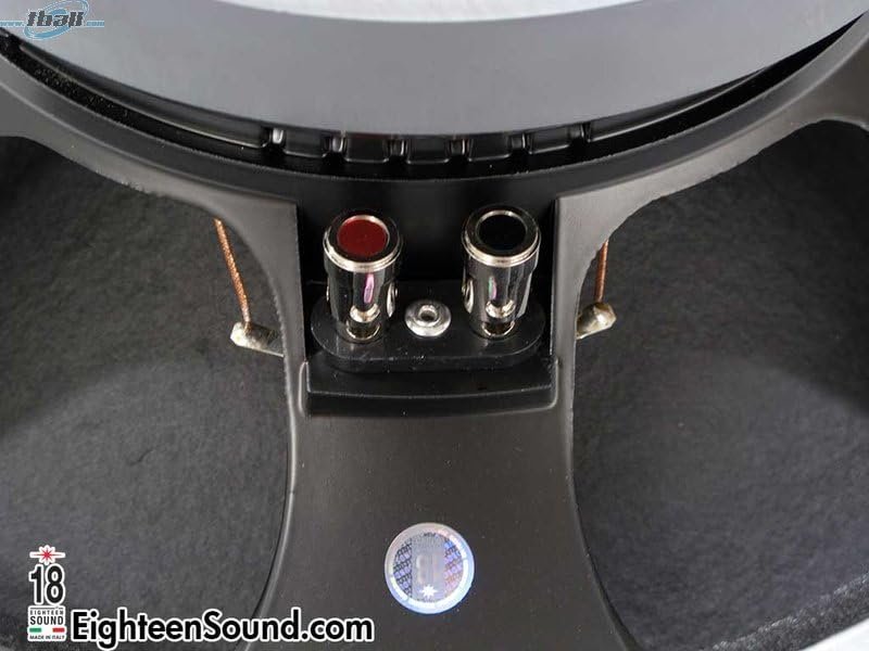 Eighteen Sound 15MB1000-8 15-inch Woofer 850-Watt High Output MB Ferrite Transducer 8 Ohms Carbon Fiber Reinforced Weather Protected Cone and Plates for Outdoor Usage