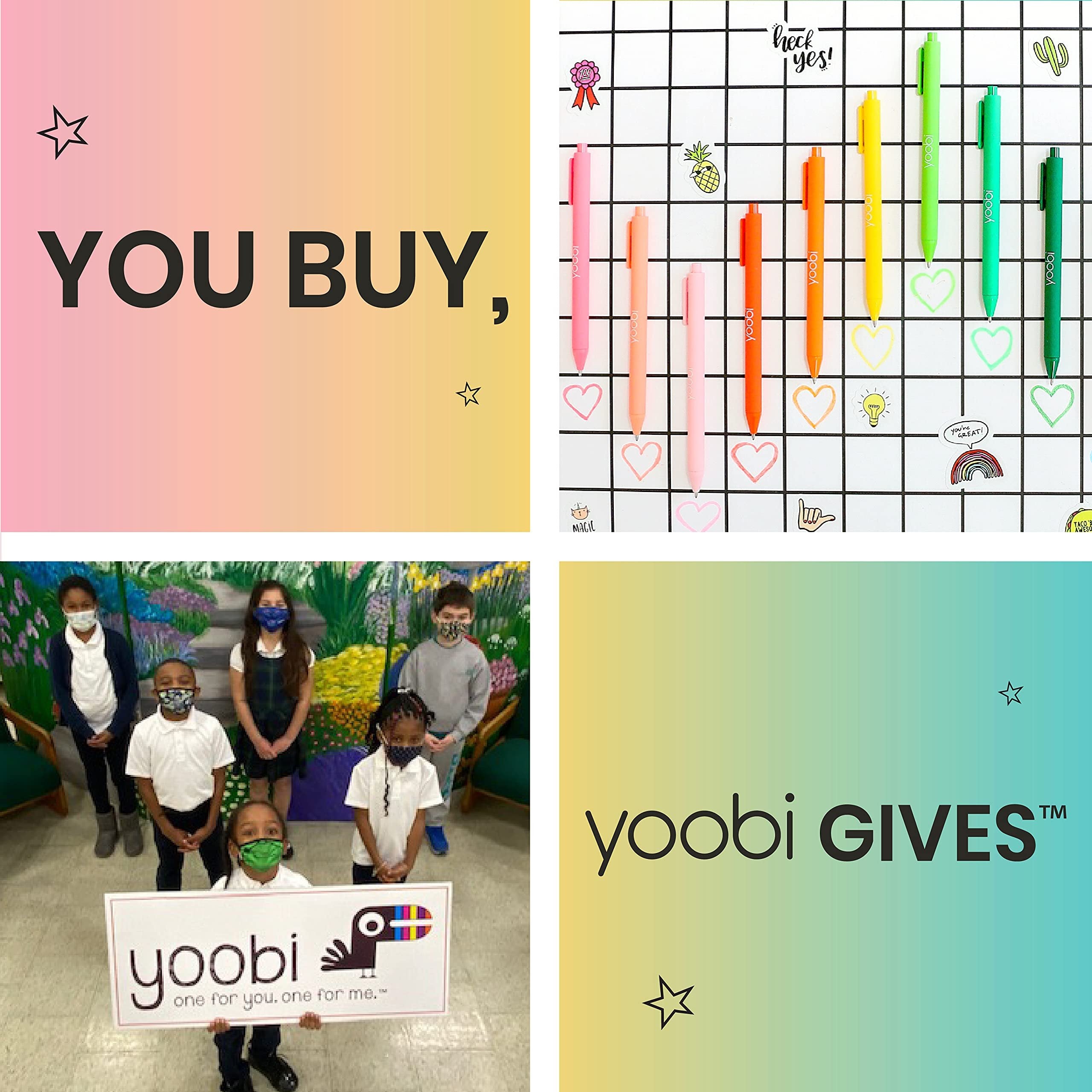 Yoobi Rainbow Sprinkles Stainless Steel Water Bottle – 18 oz w/Spill-Proof Lid Straw – Dishwasher Safe Adult Water Bottle, Kids Water Bottle – BPA & PVC-Free Leak Proof (Mint Rainbow Sprinkles)