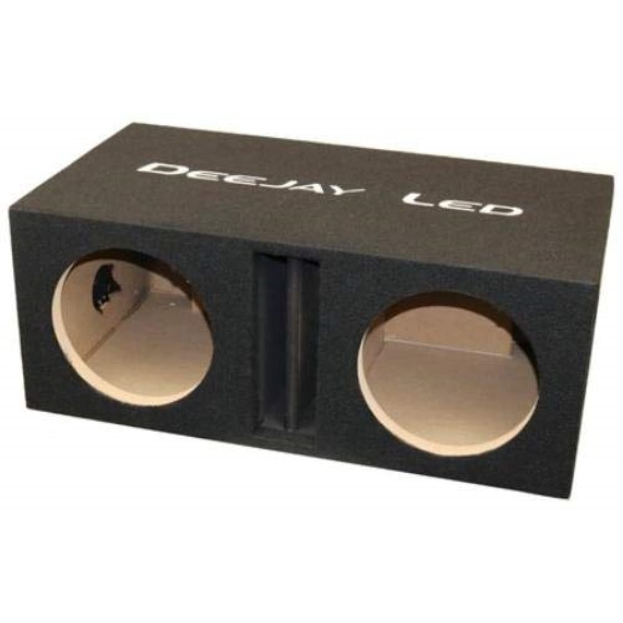 Double 10-in Center Port Vented Round Em