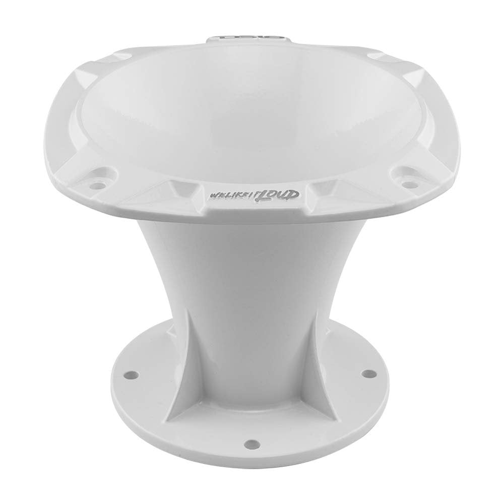 DS18PRO-HA52/WH 2" 100° Aluminum Bolt On Short Horn (White)