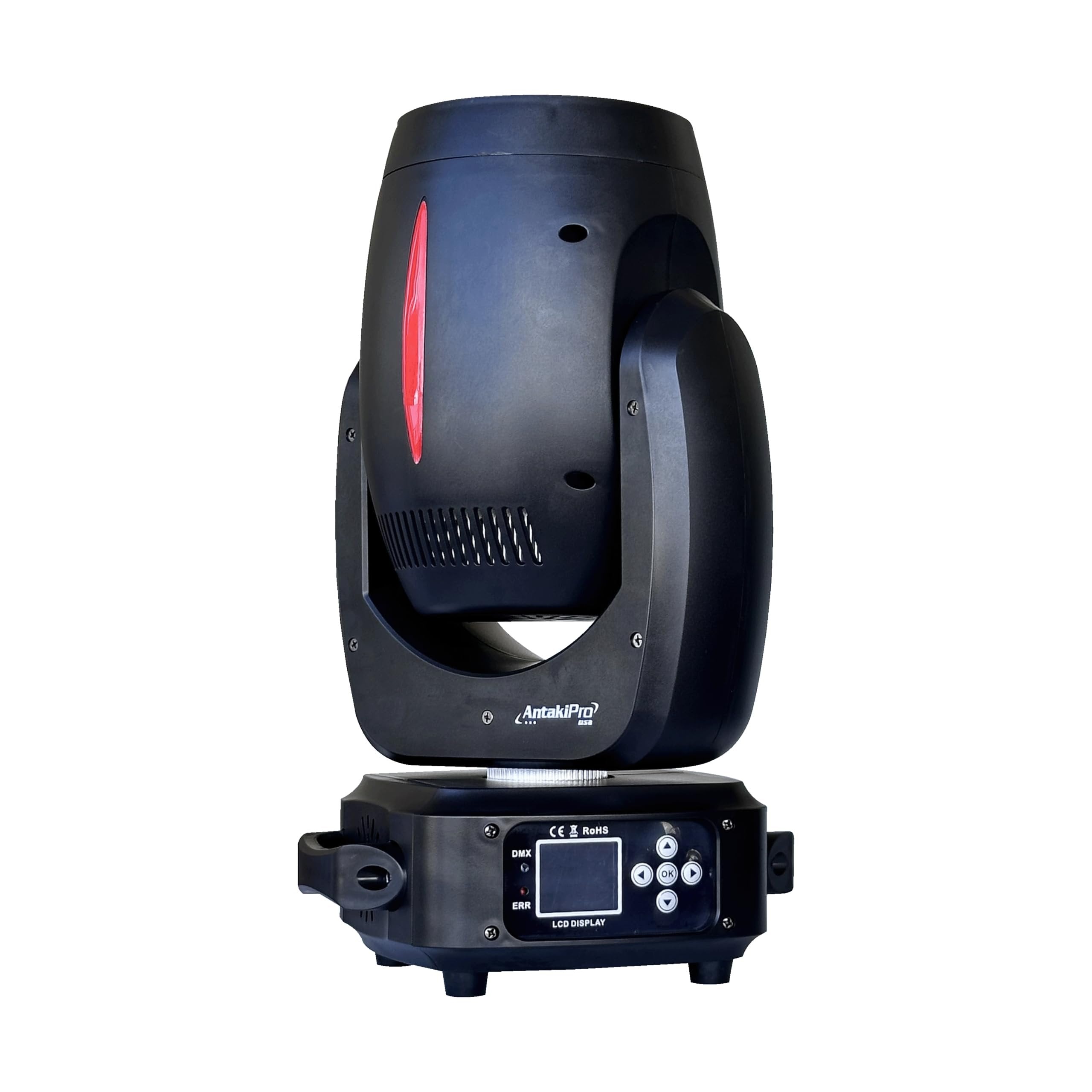 ANTAKIPRO AP-150MH 150-Watt LED Bee Eye Wash Moving Head Lightning System 4 pcs 40W RGBW 4in1 LEDs Beam Angle 3-45 Degrees Linear Auto Adjustment