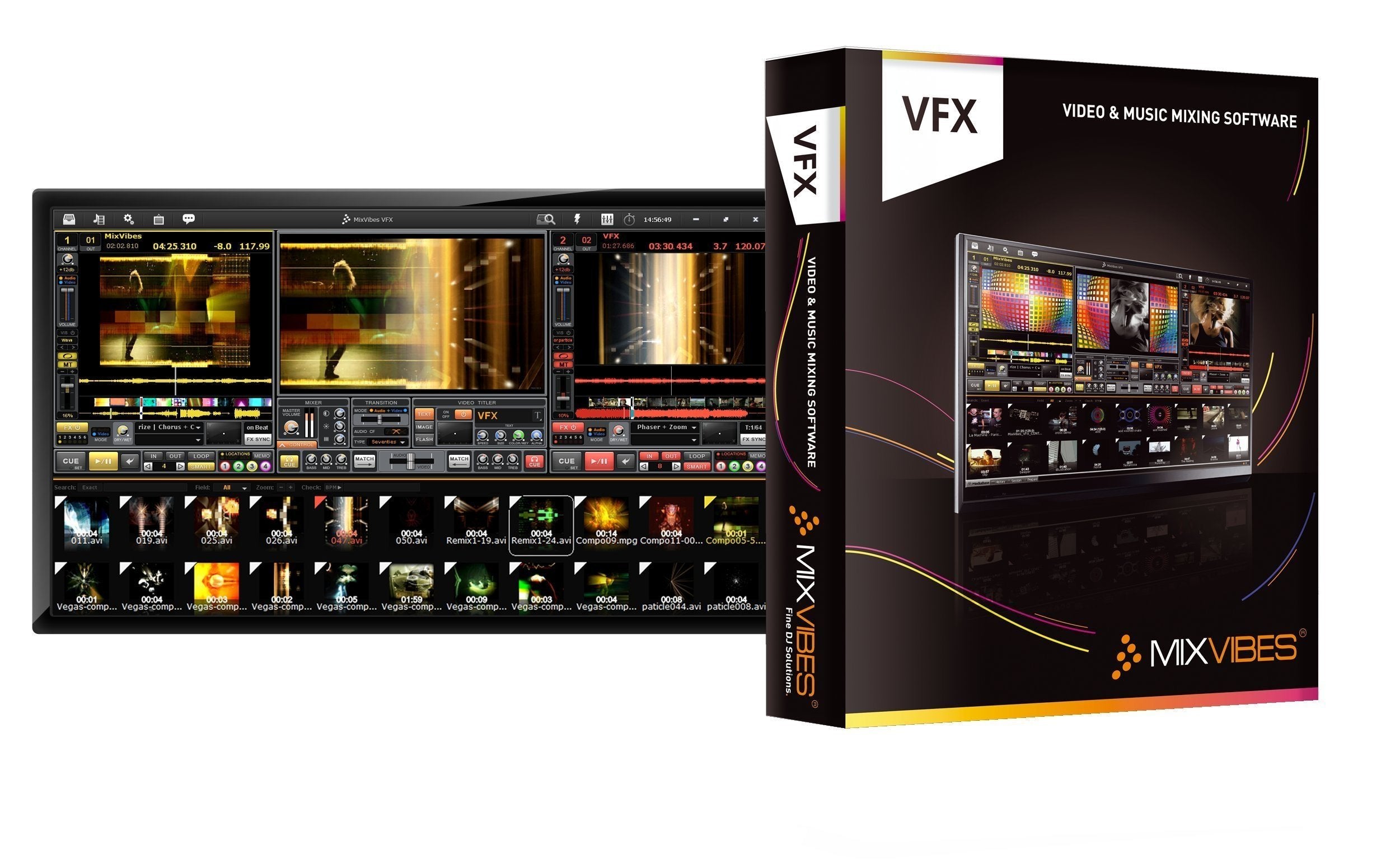 Mix Vibes VFX Audio and Video DJ software
