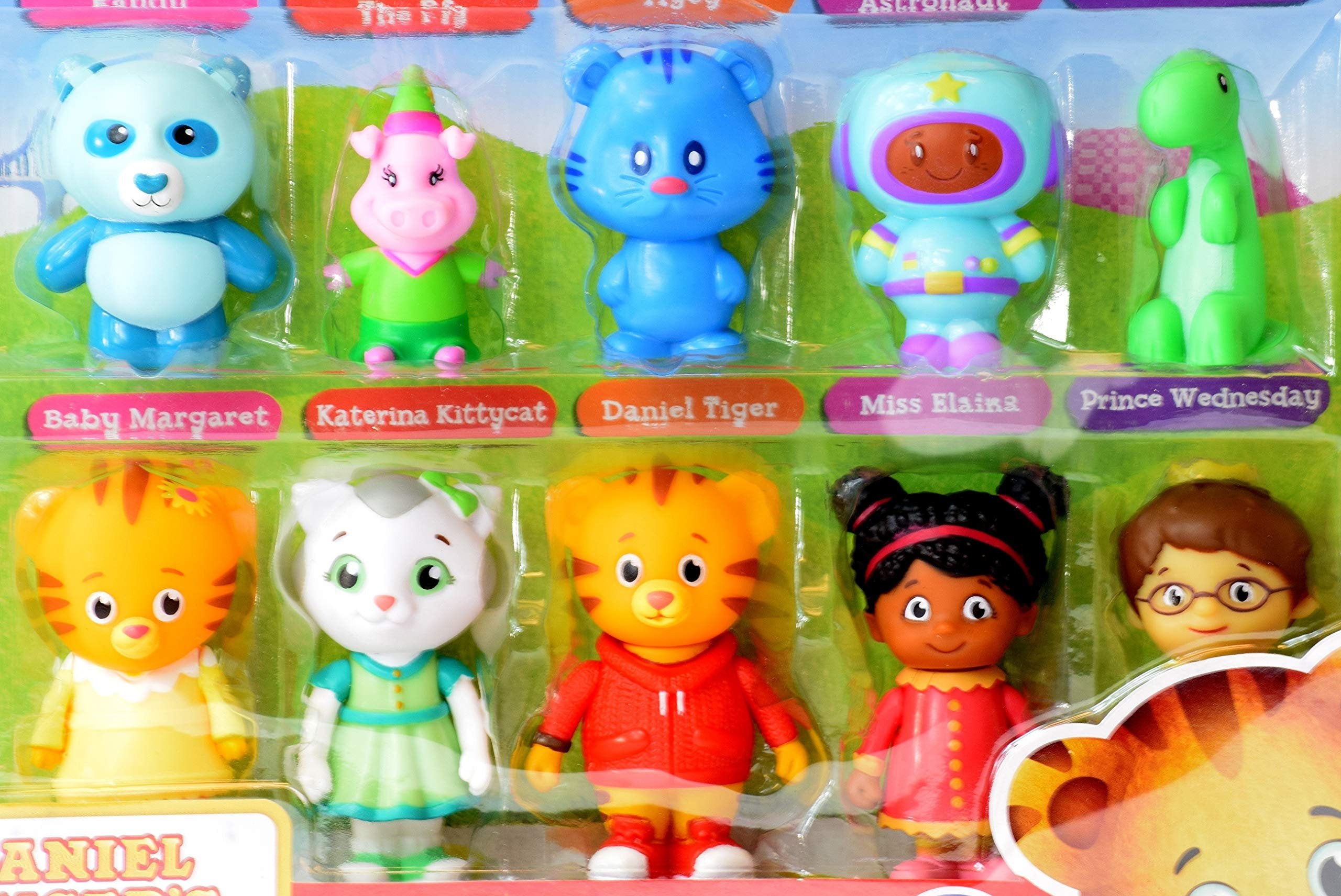 Daniel Tiger's Neighborhood - Friends & Stuffies exclusive figure set 10 piece