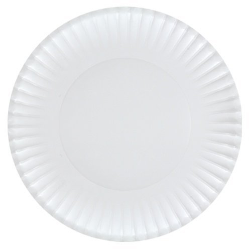 Nicole Home Collection White Paper Luncheon Plates-9", Medium, 80 Pcs