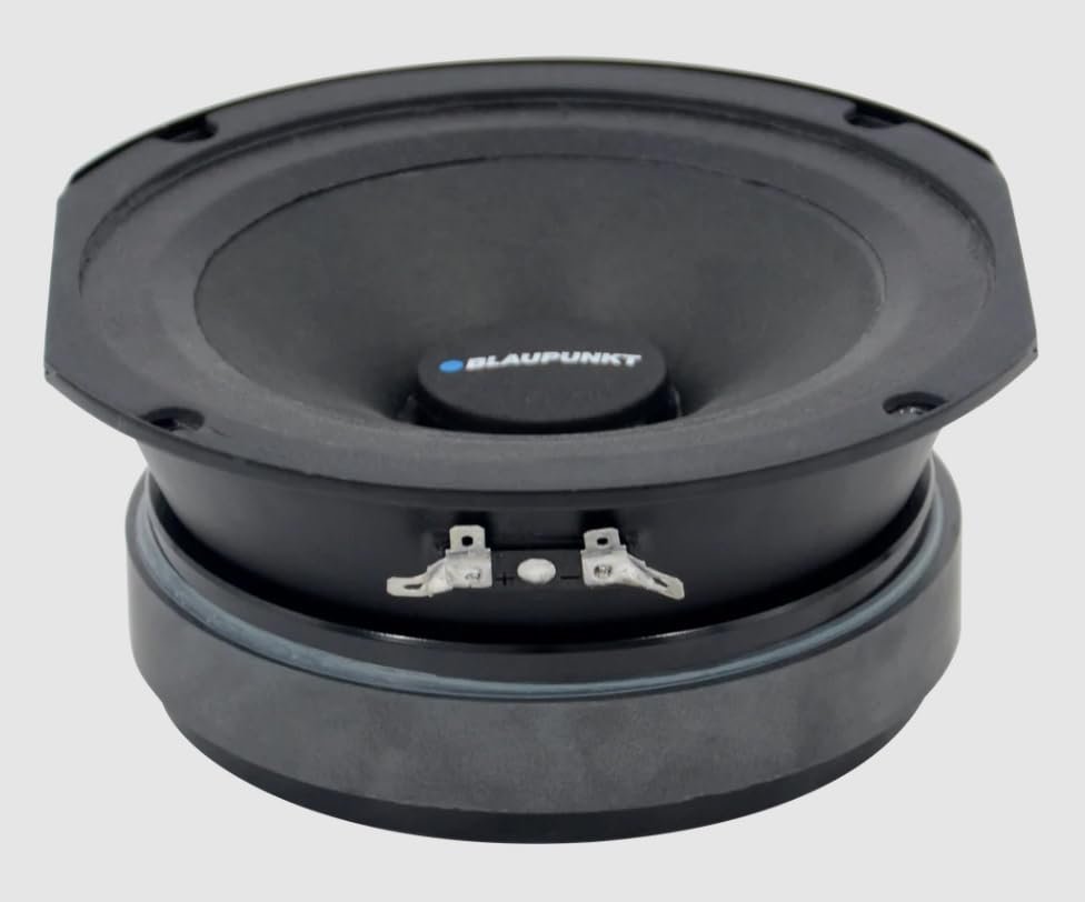 BLAUPUNKT BPP-MDS60 6.5-inch Sealed-Back Midrange Speaker 150 Wrms 300 Watts Peak 8-Ohm 1.5-inch Voice Coil Car Audio Surround System Cloth Surround for Durability