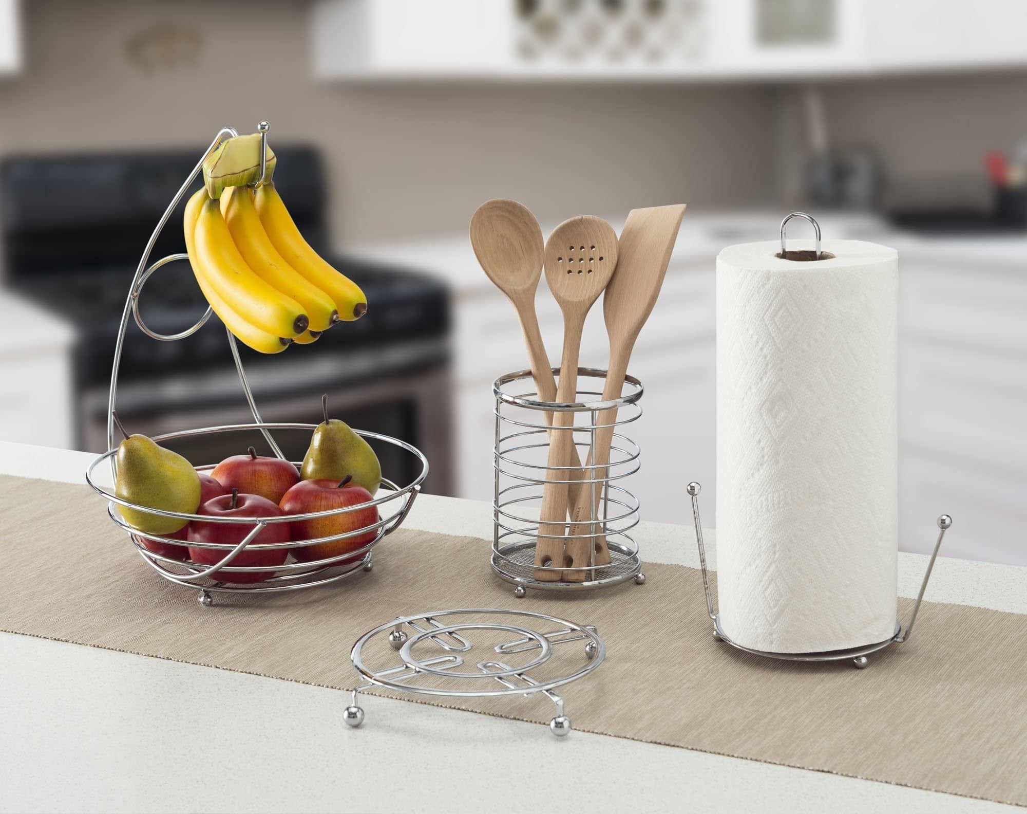 Home Basics Chrome Collection Trivet