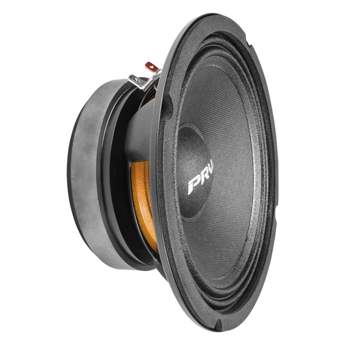 PRV AUDIO 6.5 Midbass Speaker 6MB200-4 v2 4 Ohms - 200 Watts 93.5 dB 1.5" Voice Coil - 6 Inch Speaker for Car Audio with Outstanding Vocals and Punch for Small Custom Enclosures - Pro Audio (Single)