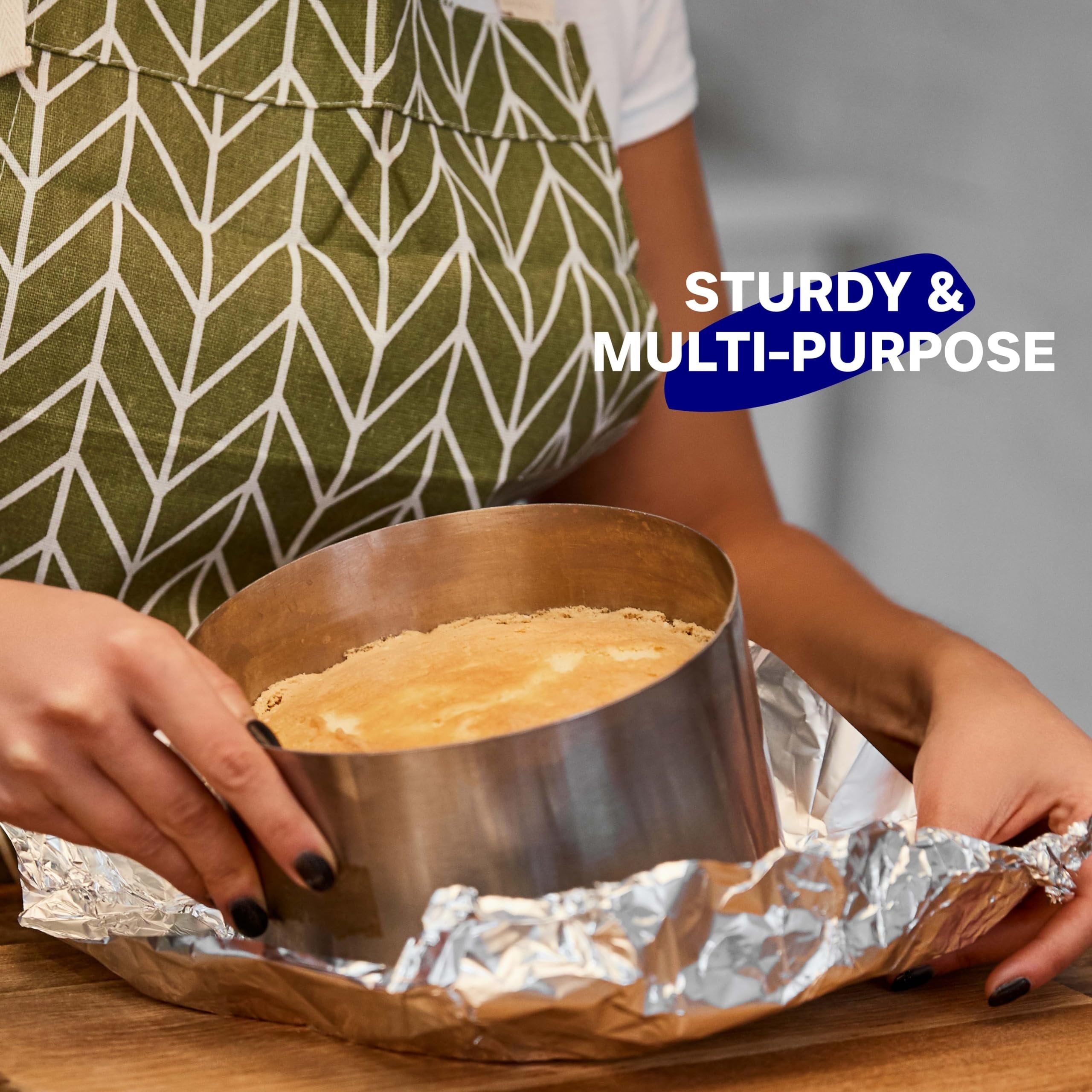 Heavy Duty Aluminum Foil, 250 Square Feet - 12" x 250' - Easy Tear Non-Stick Aluminum Foil Roll - Perfect For Multipurpose Kitchen Use, Baking, Roasting, Grilling, BBQ & Food Storage