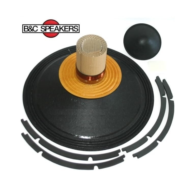 B&C Speakers RCK8NSM64-8 Replacement Recon Kit for 8NDL64 8-Ohms Coaxial Pro Audio Component Speaker Driver for Motorcycle Car