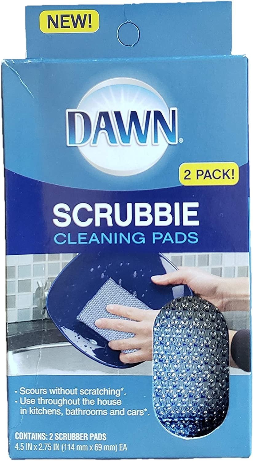 Dawn Scrubbie Cleaning Pads, 2 Ct