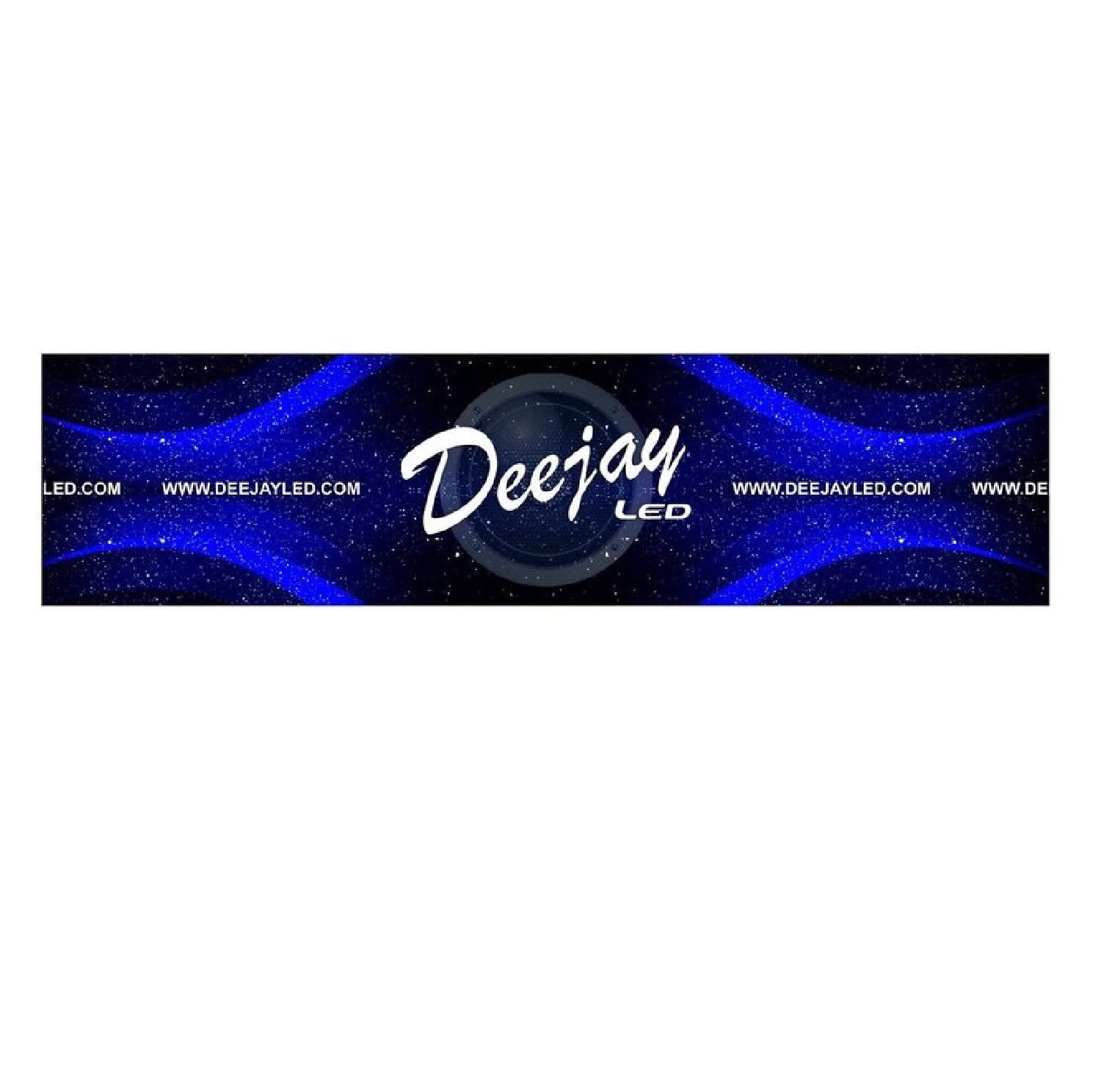 DEEJAY LED TBHBANNER1 DEEJAYLED Banner 2 Meter by Half A Meter