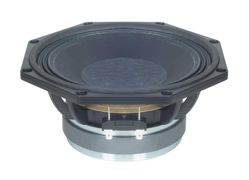 B&C Speakers 8FMB51-8 LF Drivers 8-inch Mid-bass Woofer 8-Ohms 250 Watts Rms 500 Watts Peak Waterproof Impregnated Cone Pro Audio Component Speaker Driver for Motorcycle Car