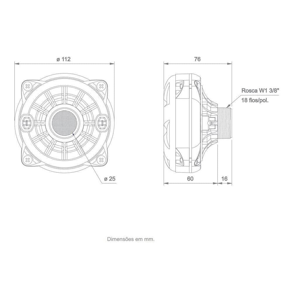 Selenium JBL D250X 1 Inch Driver 200W
