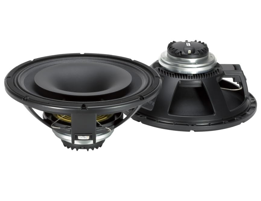RCF CX15N351 Coaxial Loudspeaker 15-inch Woofer 450 Watts Rms 900 Watts Peak 8-Ohm Dual Forced Air Ventilation System Pro Audio Speaker Applications