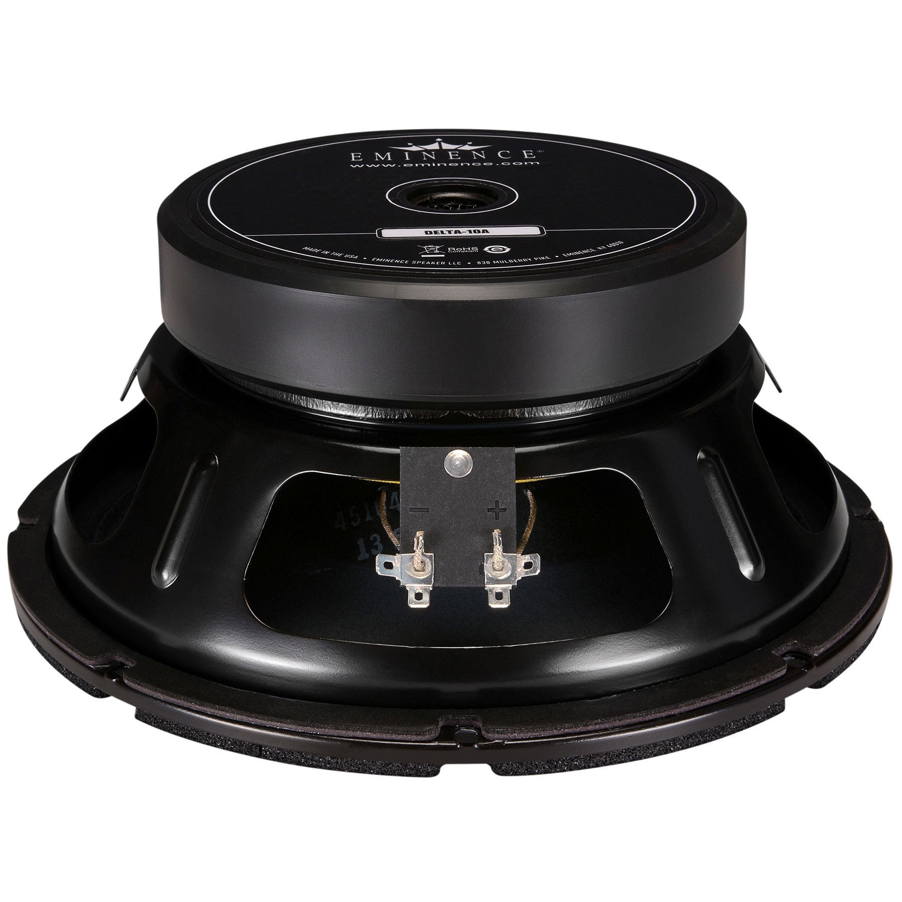 Eminence American Standard Delta-10A 10" Pro Audio Speaker, 350 Watts at 8 Ohms