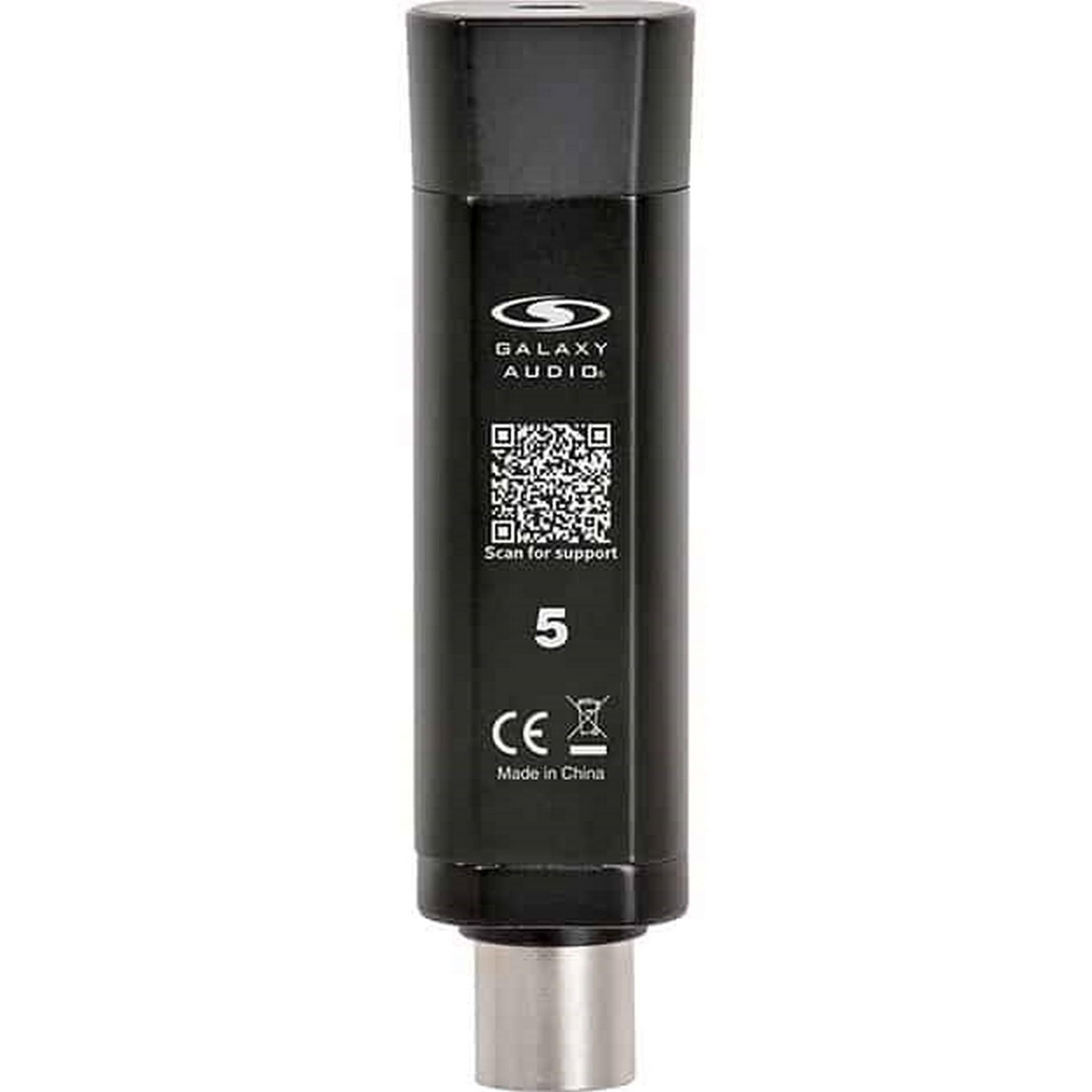 GALAXY AUDIO JIBBT5R Wireless XLR Bluetooth 5 Receiver Allows A User to Transmit Quality Bluetooth Audio Wirelessly from A Smartphone to an Active Speaker Or Mixing Console