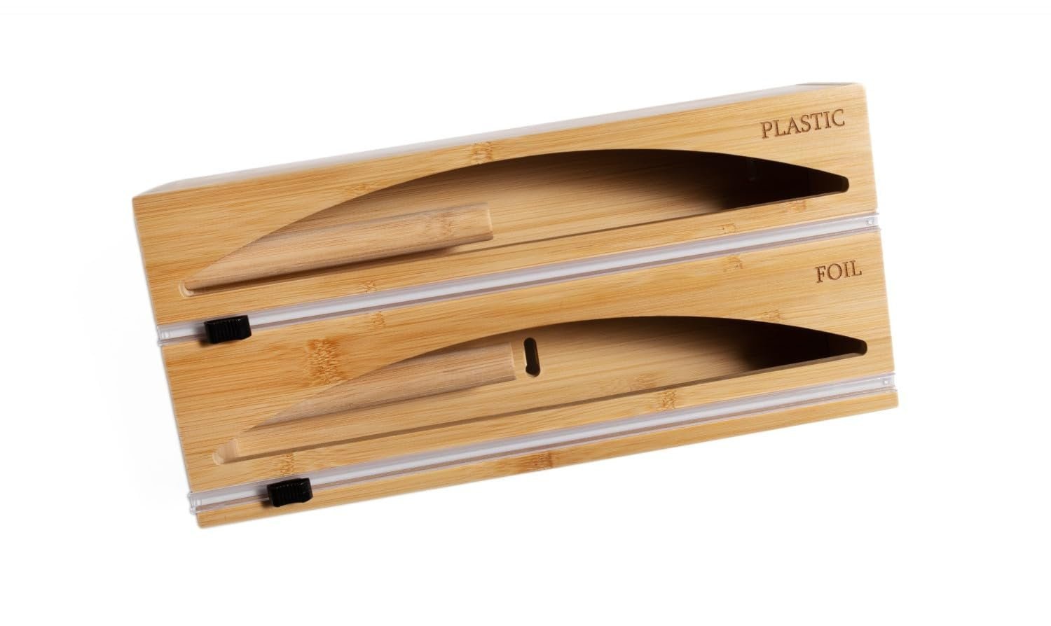 Bamboo 2-In-1 Wrap Dispenser with Cutter