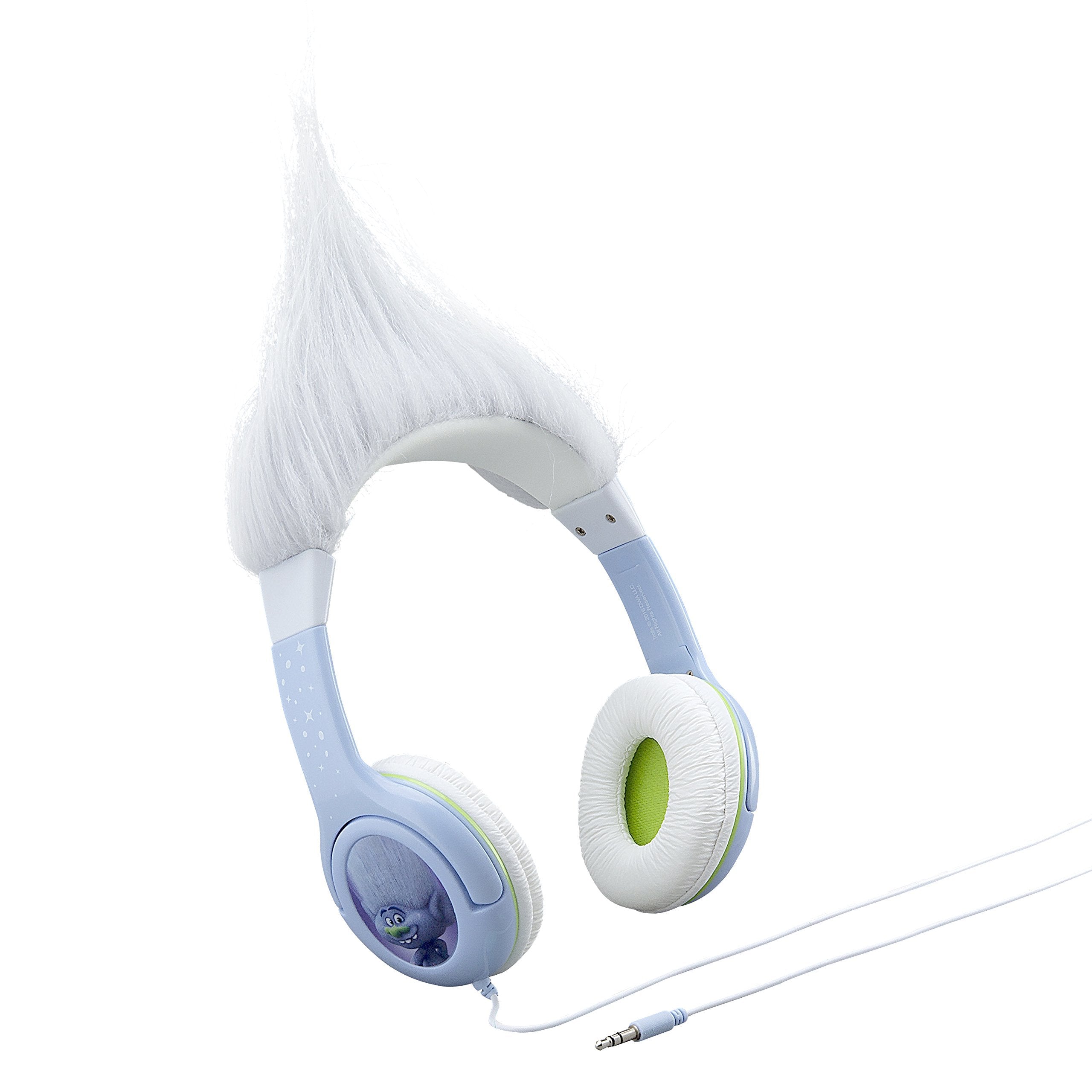 Trolls Guy Diamond Kid Friendly Headphones with Built in Volume Limiting Feature for Kid Friendly Safe Listening