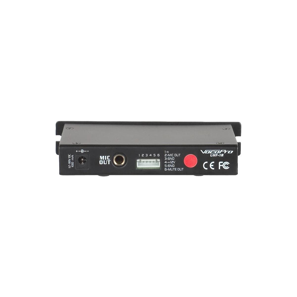 VocoPro UHF189ORUBY Wireless Ruby MIC
