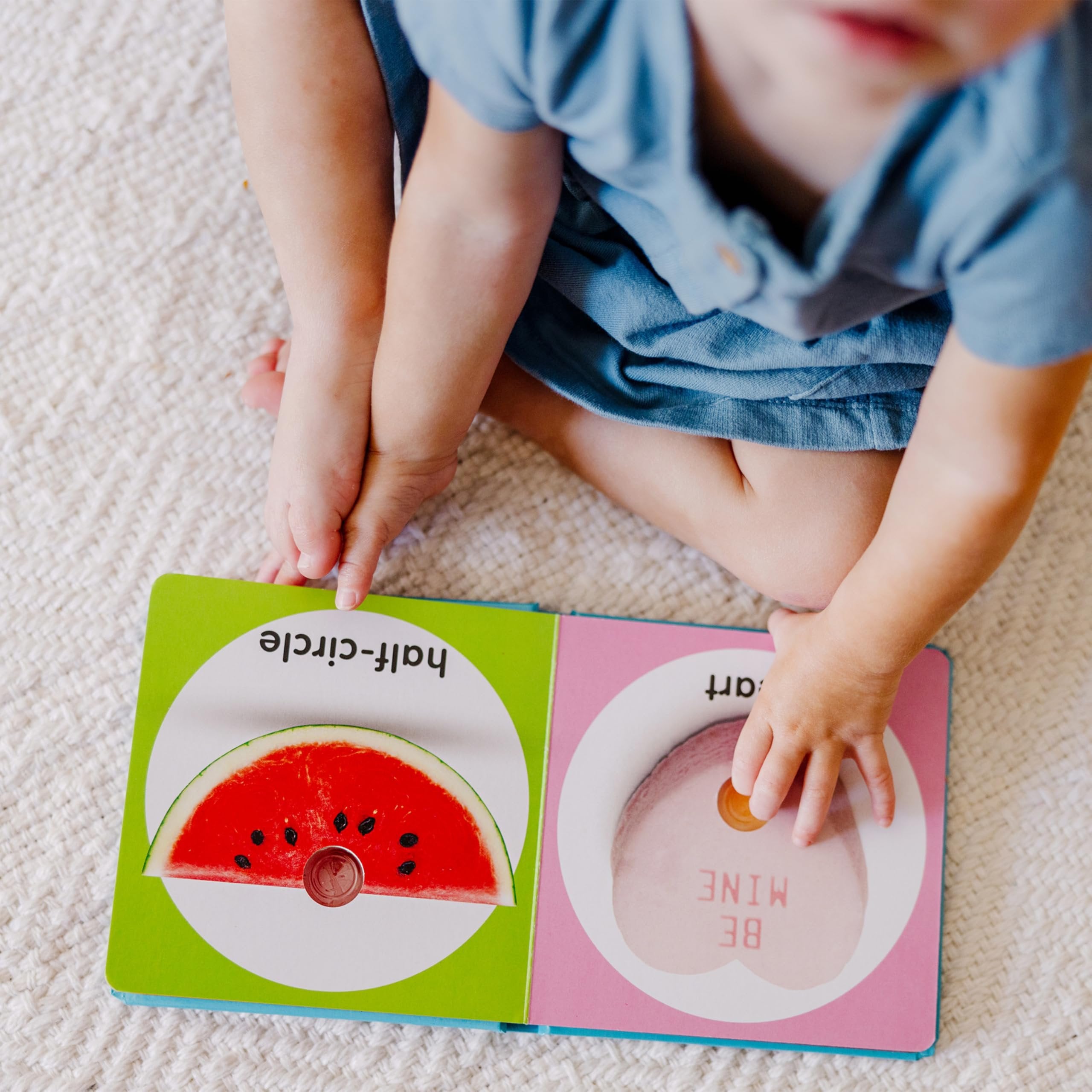 Melissa & Doug Children’s Book – Poke-a-Dot: First Shapes (Board Book with Buttons to Pop)