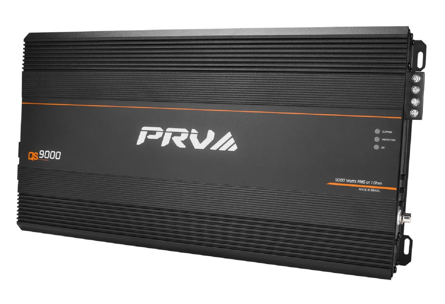 PRV Audio QS9000.1 QS Series Full Range Amplifier Compact 1 Channel Pro Loudspeakers Car Audio Amp 9000 Watts RMS at 1 Ohm