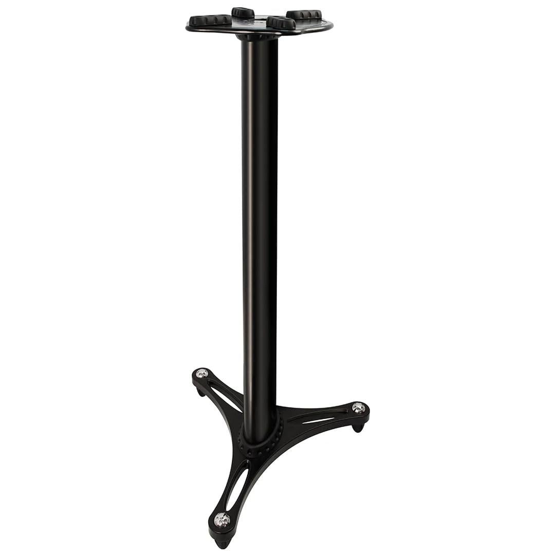 Ultimate Support MS-90/45R 45" Monitor Stands - Red Finish