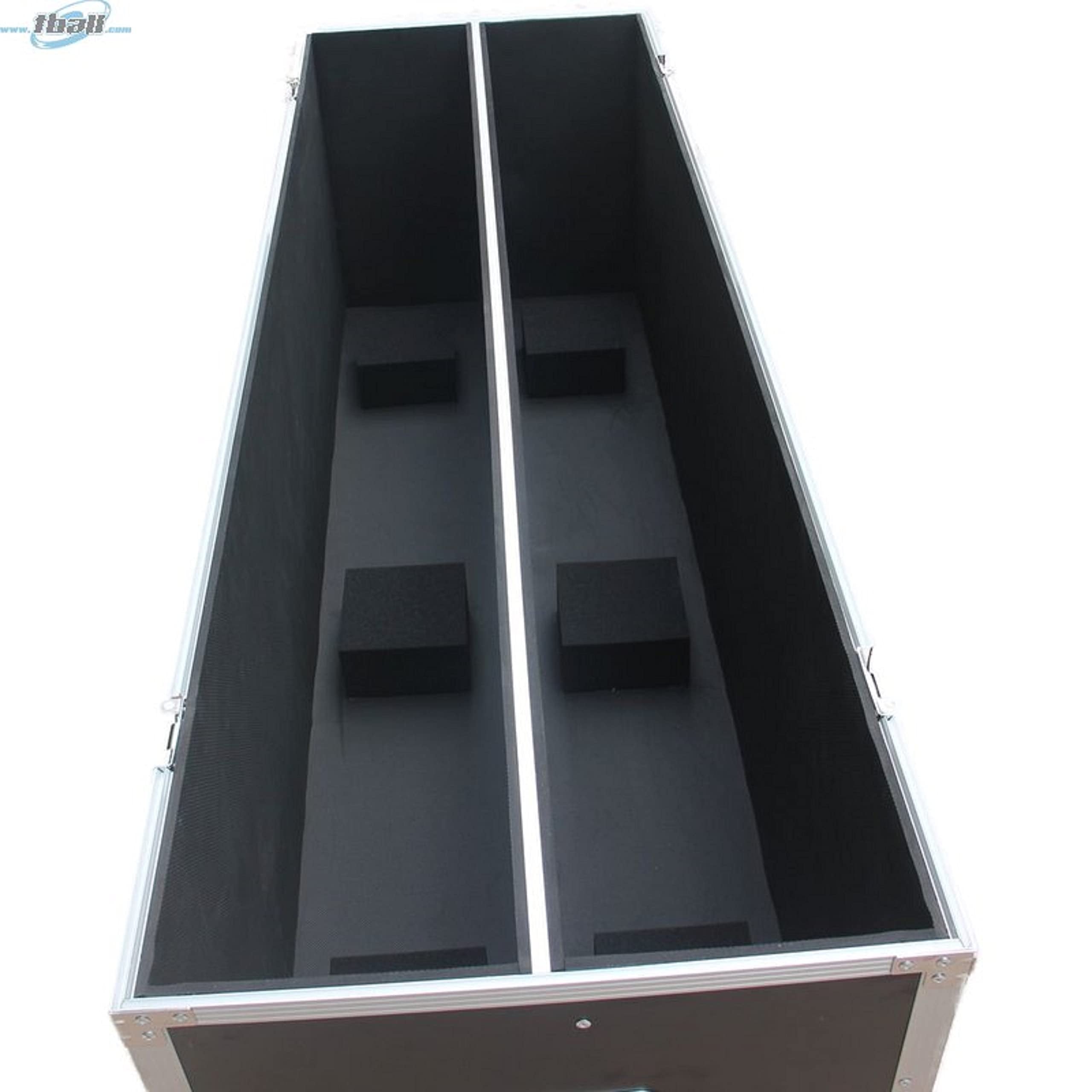 ANTAKIPRO AP-2LED63W Fly Drive Case For Two 63-inch LED or Plasma Displays with Caster Board