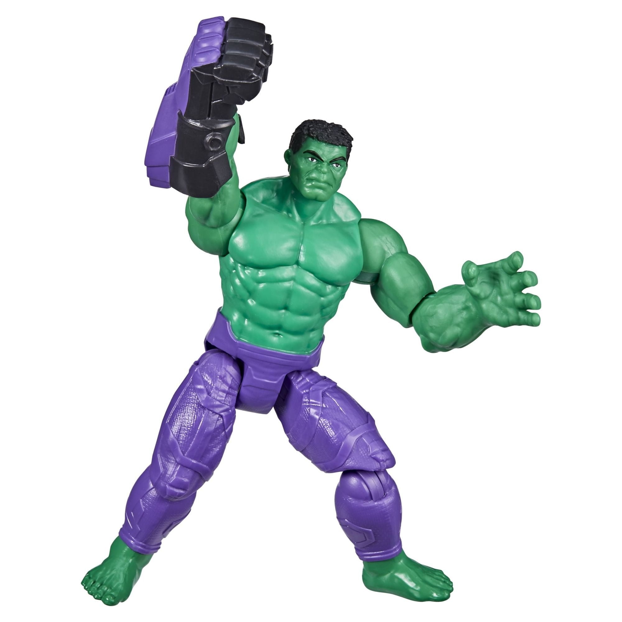 Marvel Avengers: Mech Strike Hulk with Battle Accessory Kids Toy Action Figure for Boys and Girls (8”)