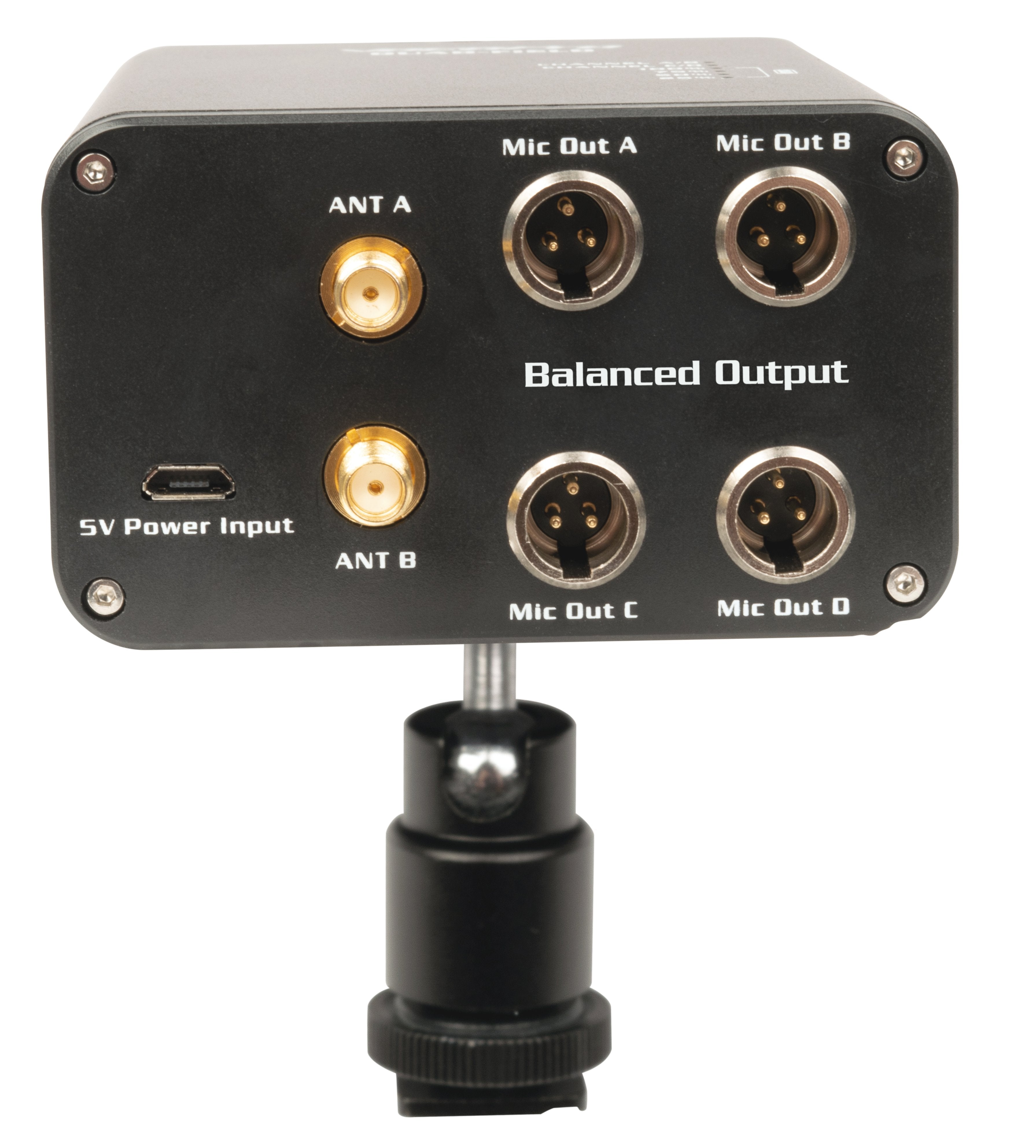 VocoPro - Portable Eight Lavalier Field/Camera-Mountable Wireless Microphone System. (VCOFIELD-QUAD-FILM-8L)