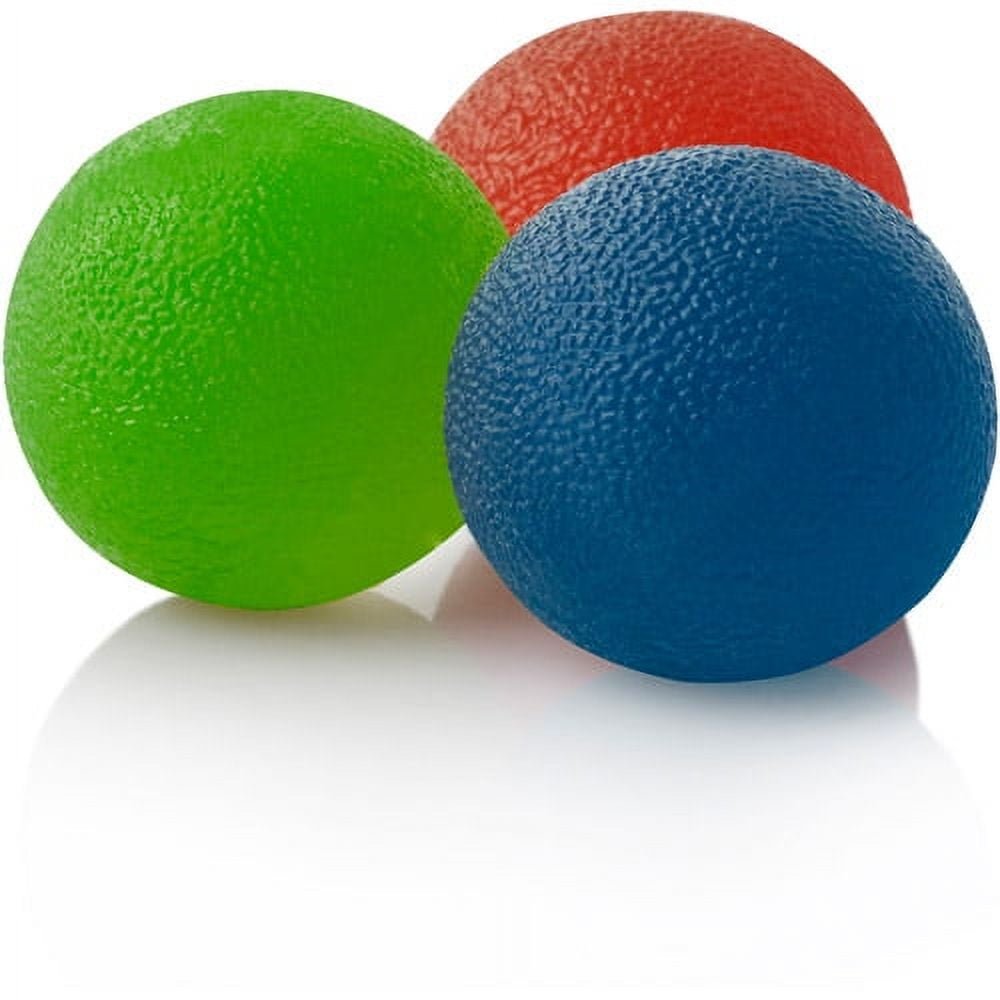 Gold's Gym Therapeutic Hand Grip Kit - therapy squeeze balls - 3 pack