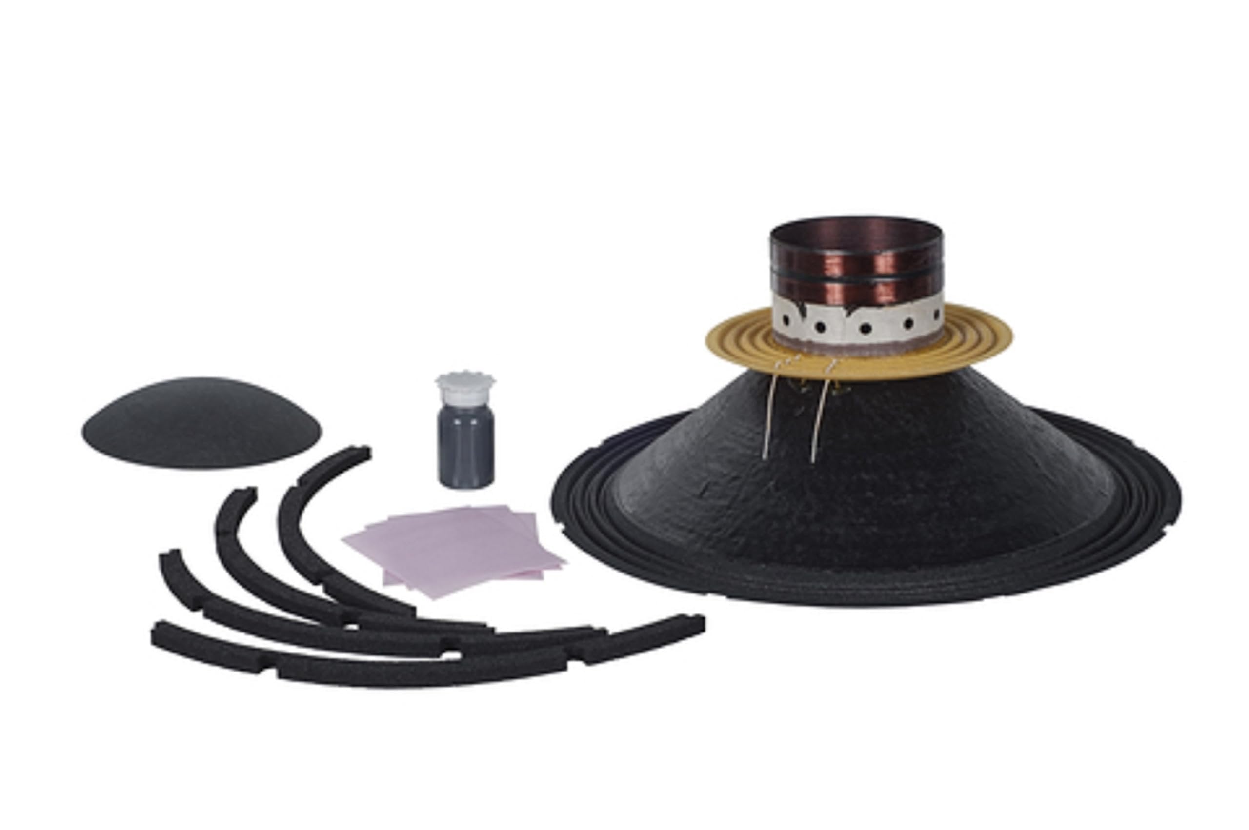 B&C Speakers RECONE KIT for 18SW115 4 Ohm Impedance Subwoofer Speaker Driver - RCK18SW1154