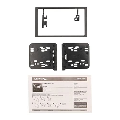 Metra Electronics 95-2001 Double DIN Installation Dash Kit for Select 1994 - 2012 GM Vehicles (packaging may vary)