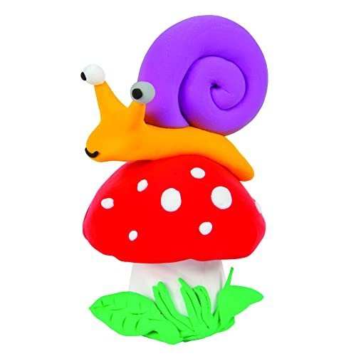 Play-Doh Air Clay Creature Creations with 6 Colors and 3 Accessories for Girls and Boys 4 Years Old and Up