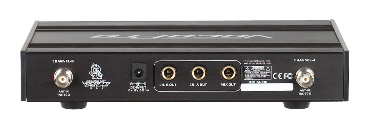 VocoPro UHF-3200 UHF-Dual Channel Wireless Microphone System