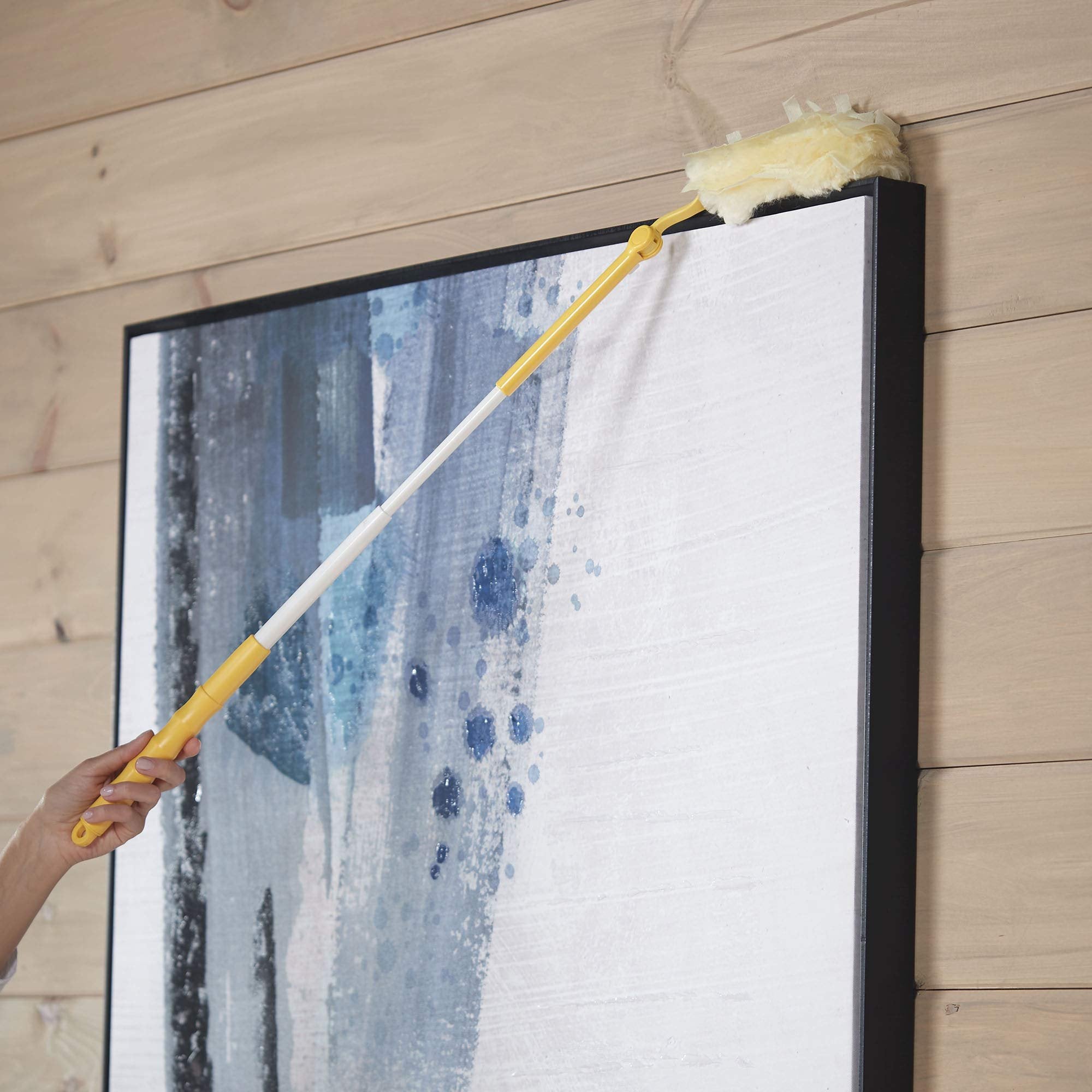 Clean All Extendable Duster, Yellow