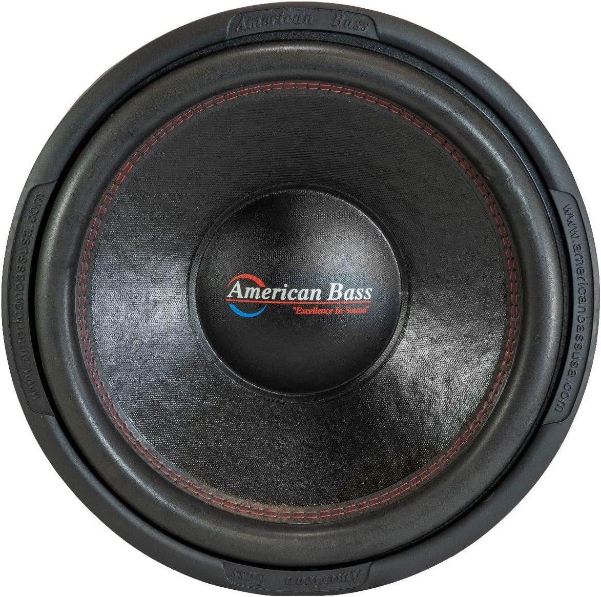American Bass 15” Subwoofer, 2000W Max / 1000W RMS, Dual 4 Ohm, 3” Voice Coils, Carbon Fiber Cone, Steel Basket, High Output Subwoofer Car Audio Driver for Deep Bass and Accurate Low Frequencies