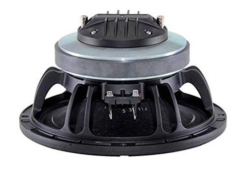 B & C Speakers 10FCX64-8 10-inch Coaxial Speaker with Titanium Diaphragm Material & 250 Watts Rms 500-Watt Max Pro Audio Component Speaker Driver for Motorcycle Car